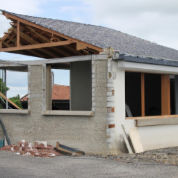 Extension de maison avec chambre d'amis Saint-Etienne-du-Rouvray